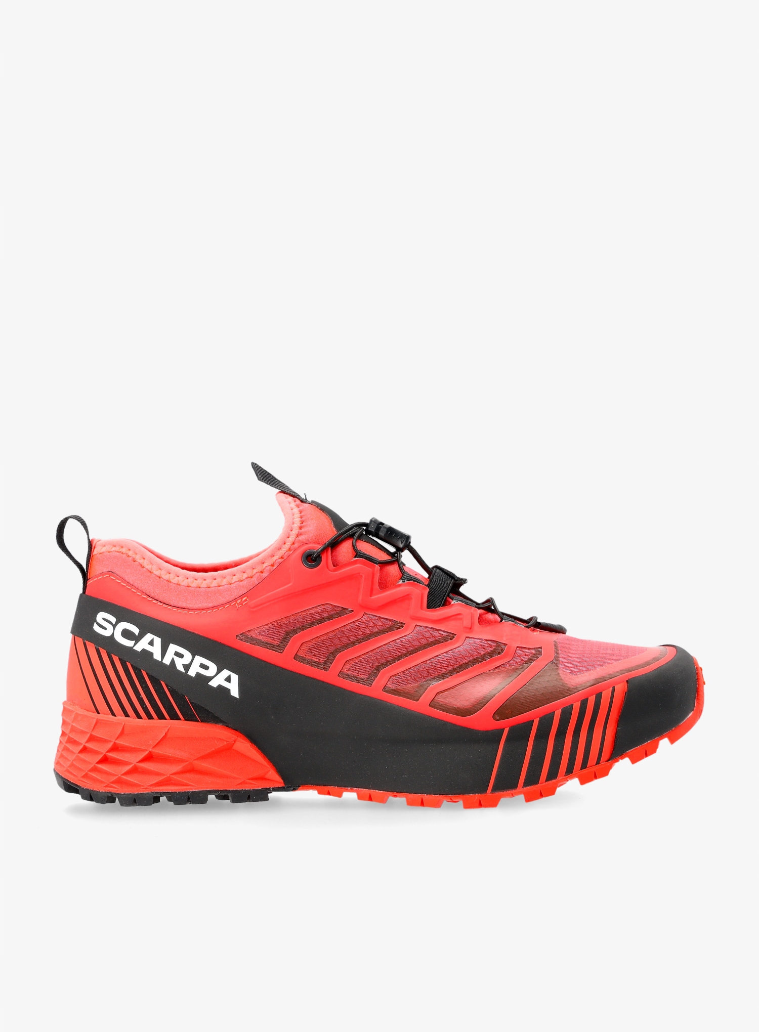 Buty do biegania w terenie damskie Scarpa Ribelle Run - jasnoczerwono-czarne