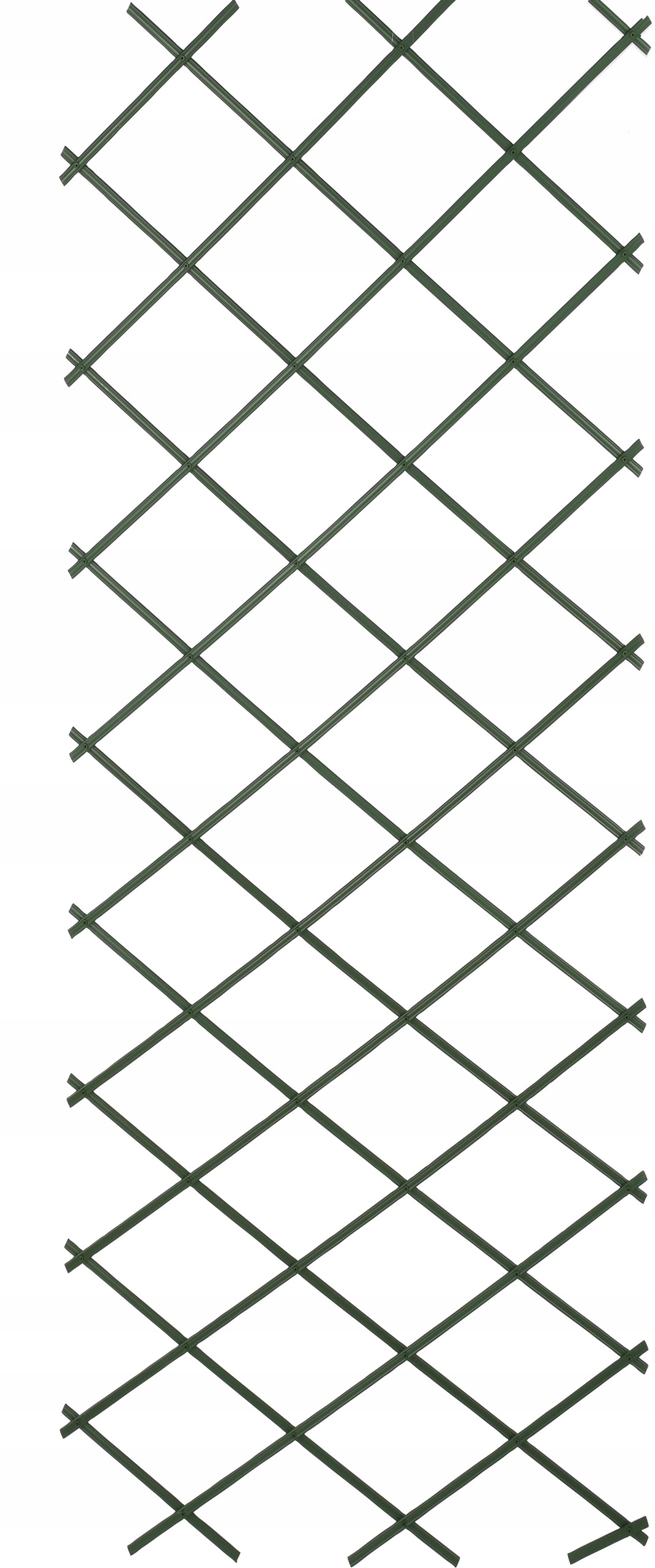 Płotek ogrodowy podpora do roślin rozkładana zielona 200x100cm – Idealne wsparcie dla Twojego ogrodu