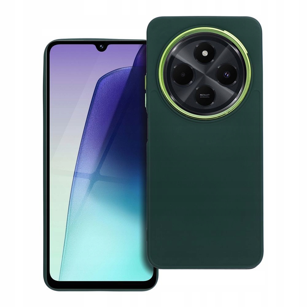 Futerał FRAME do XIAOMI Redmi 14C zielony – Elegancka ochrona dla Twojego telefonu