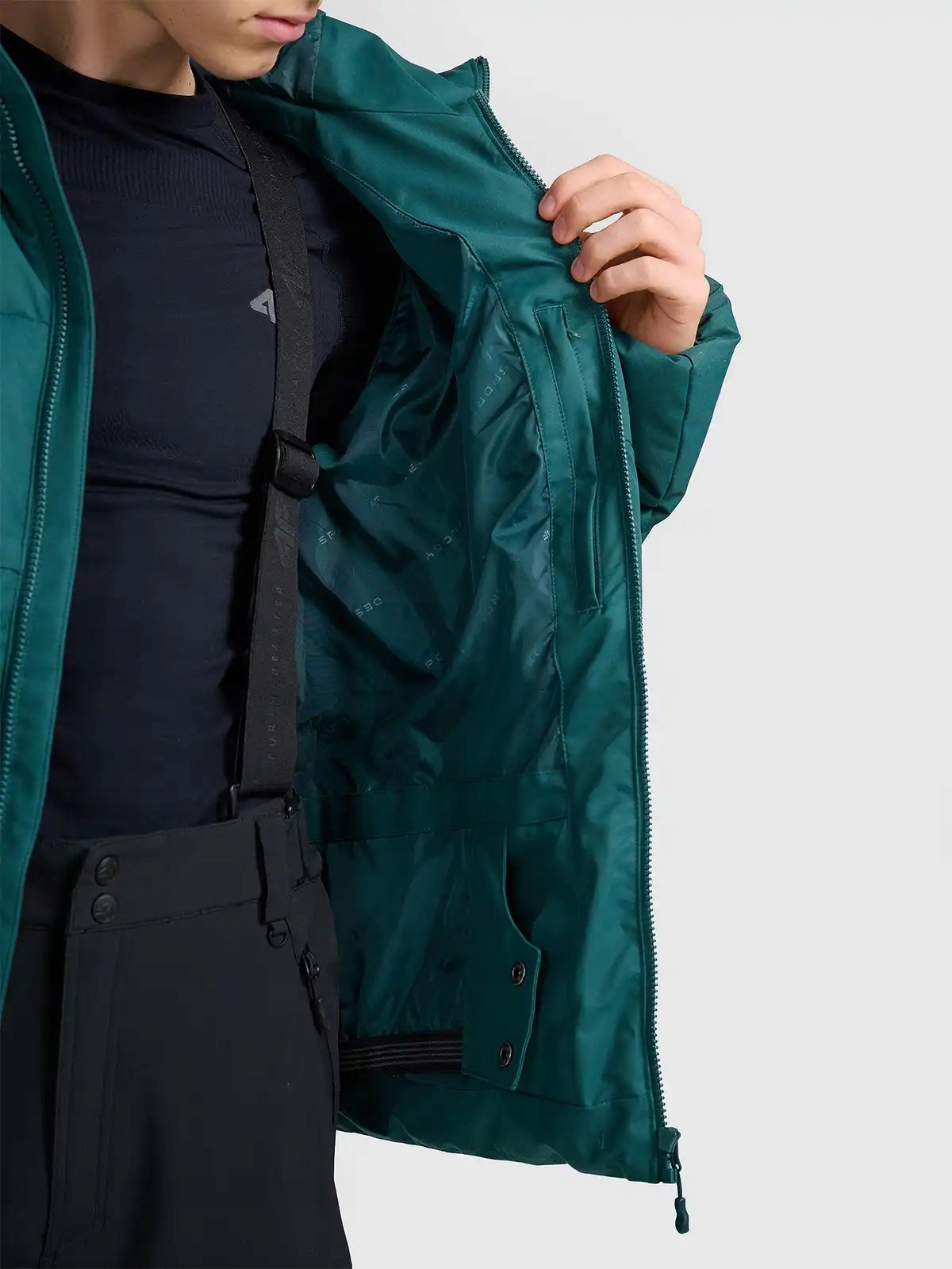 Stylowy design w ciemnej zieleni – Modny wybór dla aktywnych