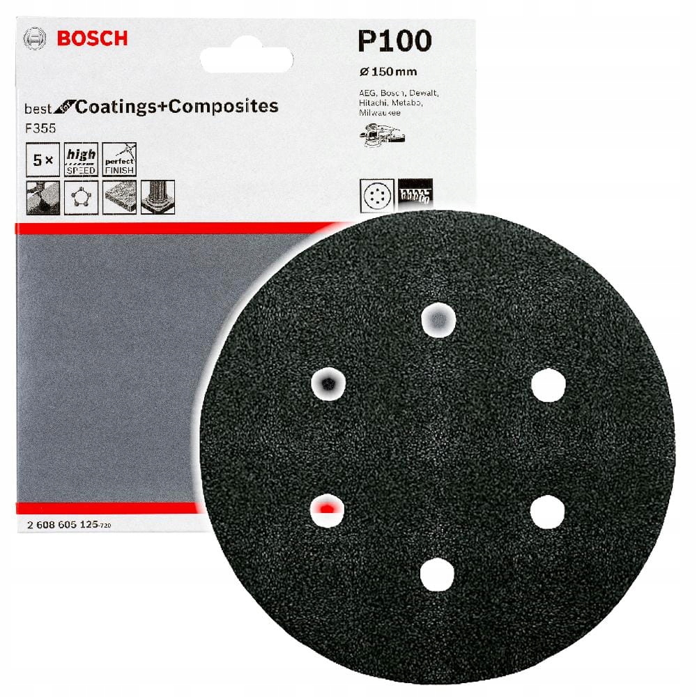 Papier ścierny Bosch SLIBEBLAD 150 SIC K100 – Doskonałe wykończenie powierzchni