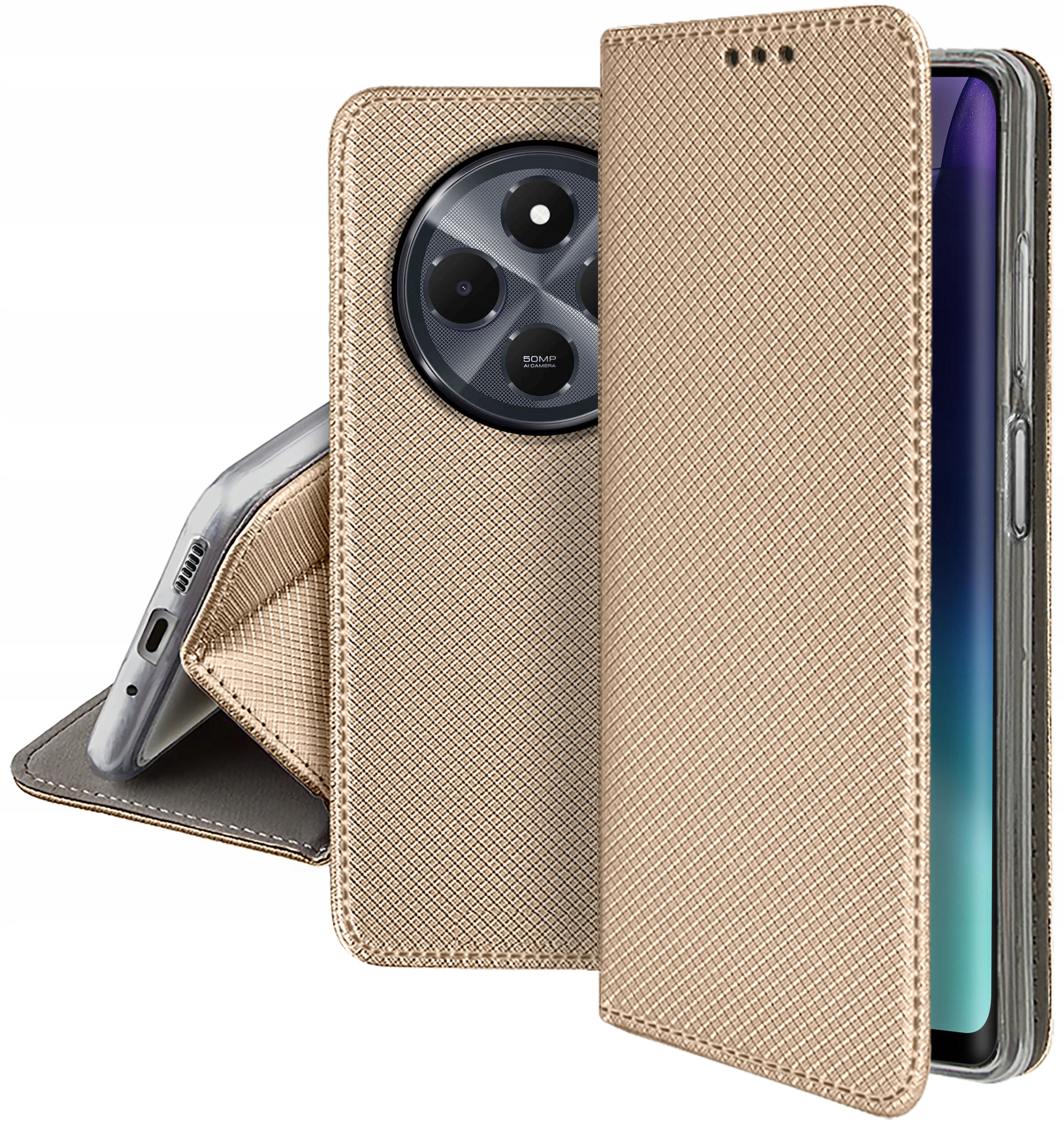 Etui do Xiaomi Redmi 14C SMART MAGNET CASE PORTFEL – Ochrona i funkcjonalność w jednym