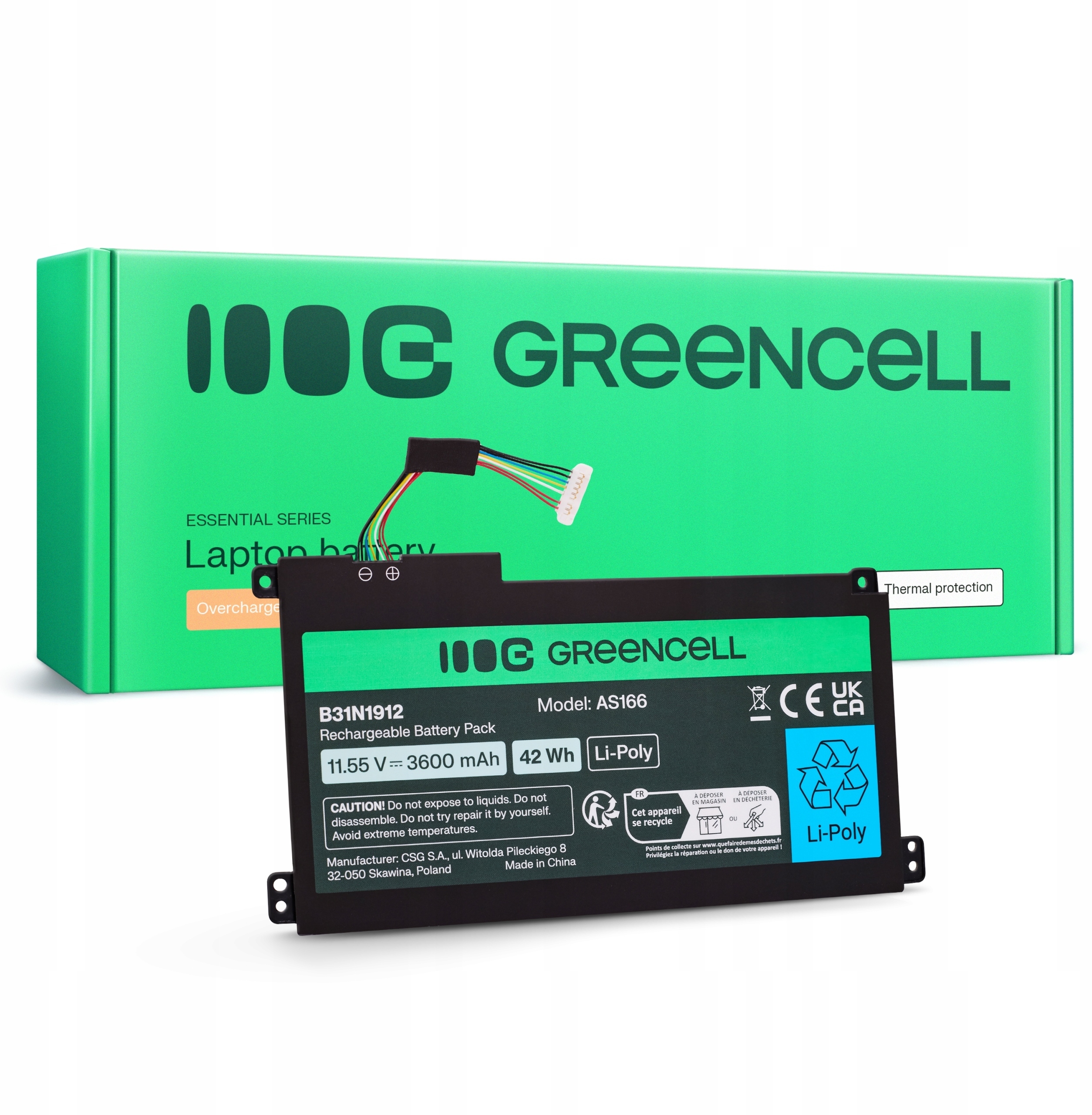 Akumulator AS166 – Wydajność i niezawodność dla Asus VivoBook 14