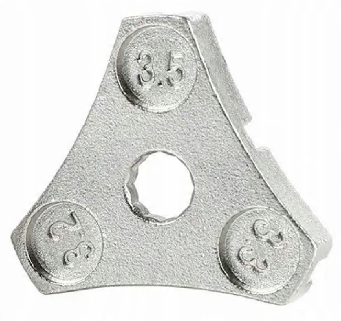 Trzy rozmiary nacięć do różnych nypli