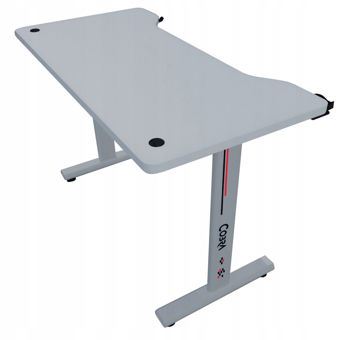Biurko gamingowe Cobra CR4575WH 120 cm – Idealne dla graczy