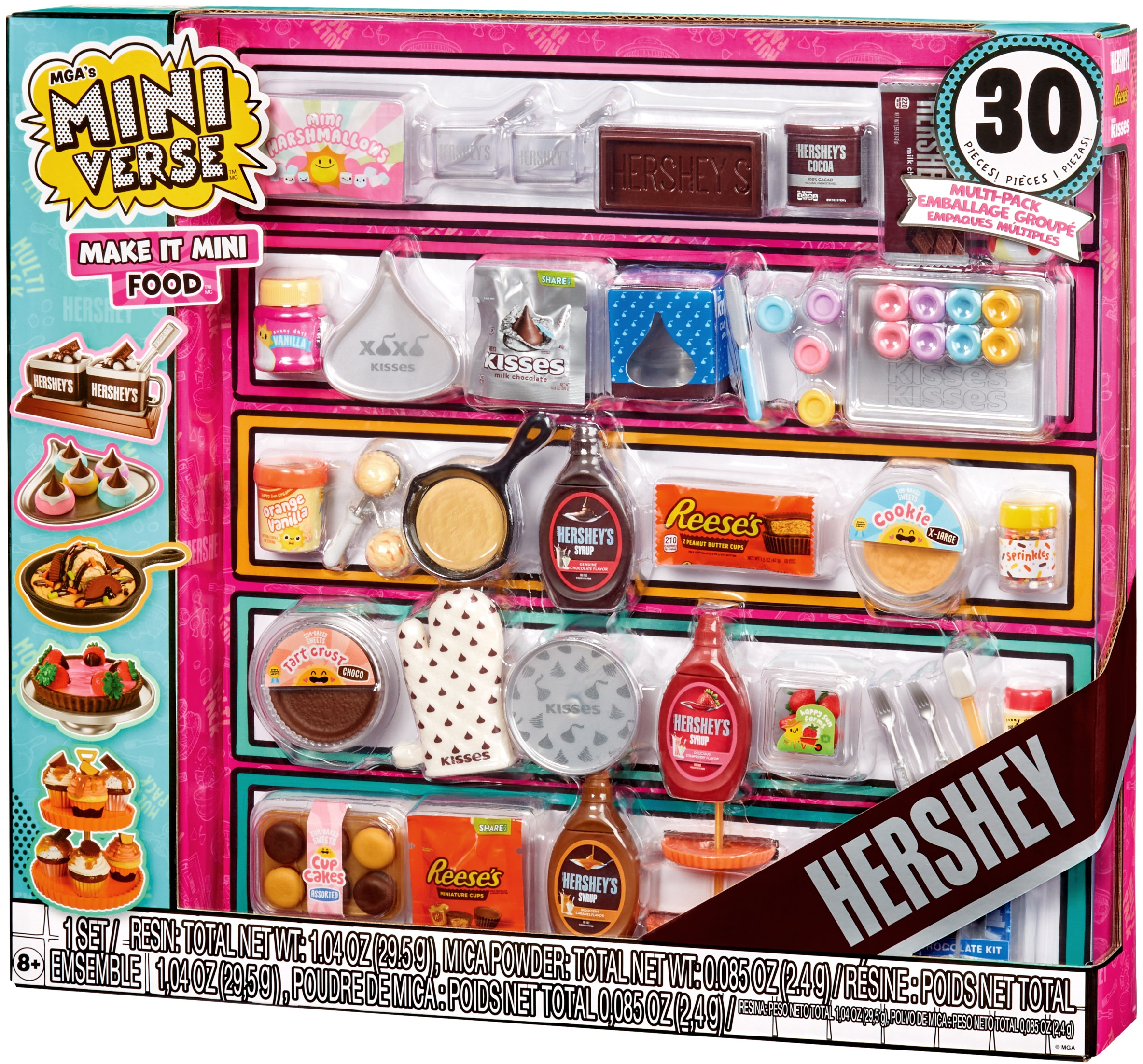 Hiperrealistyczne mini jedzenie – Słodkości inspirowane marką Hershey