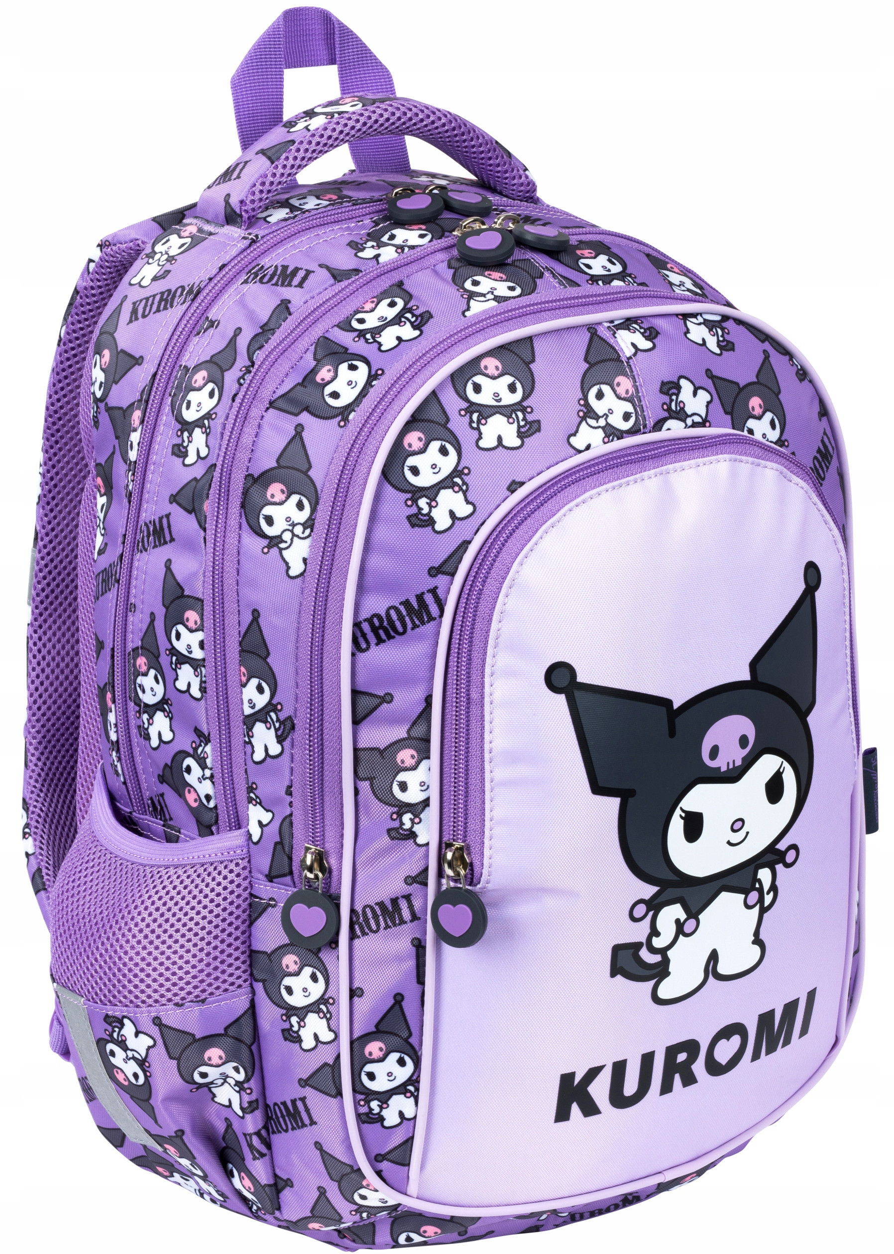 Plecak Kuromi Violet – Stylowy towarzysz na każdą szkolną przygodę