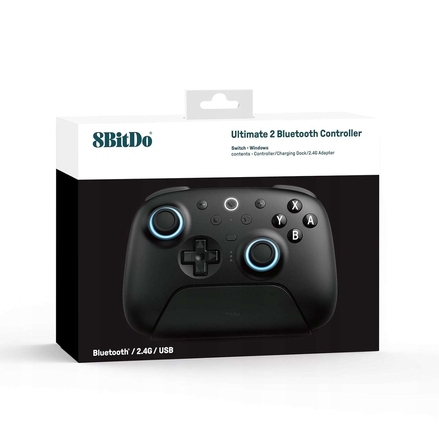 8BitDo Ultimate 2 – Bezprzewodowy kontroler do gier dla PC i Nintendo Switch