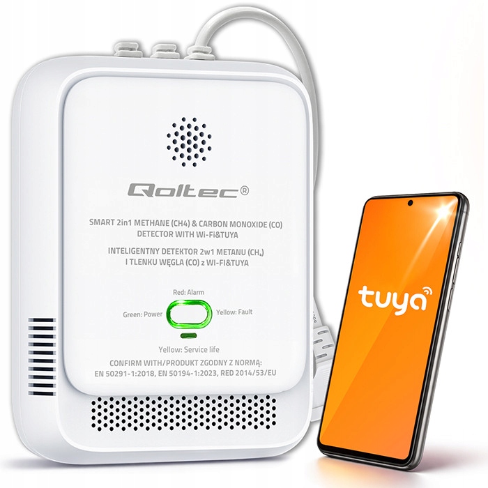 Łączność Wi-Fi i integracja z aplikacją Tuya