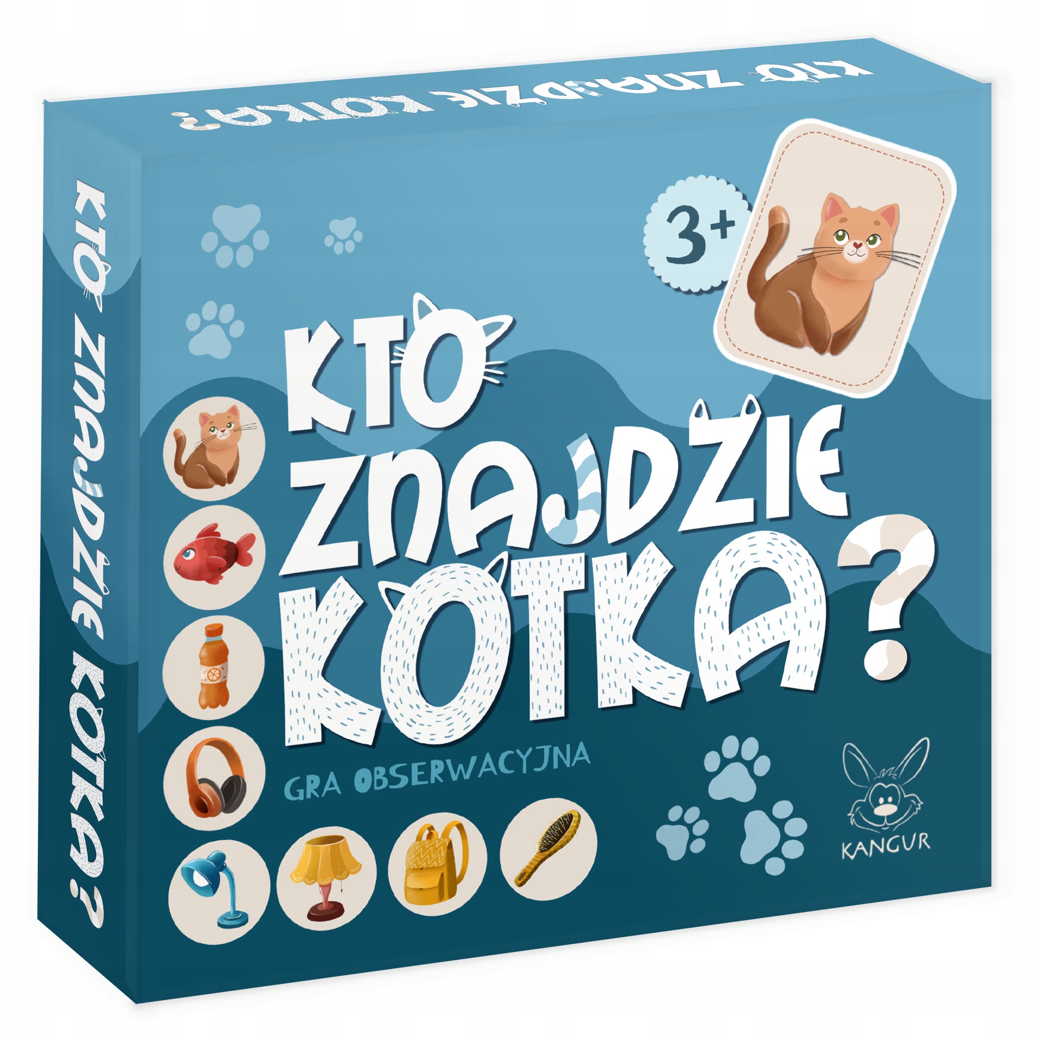 Kto znajdzie KOTKA? – Wesoła gra obserwacyjna dla najmłodszych