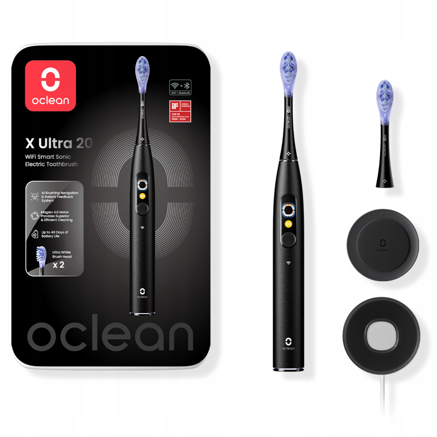 Oclean X Ultra 20 – Innowacyjna szczoteczka soniczna dla zdrowego uśmiechu