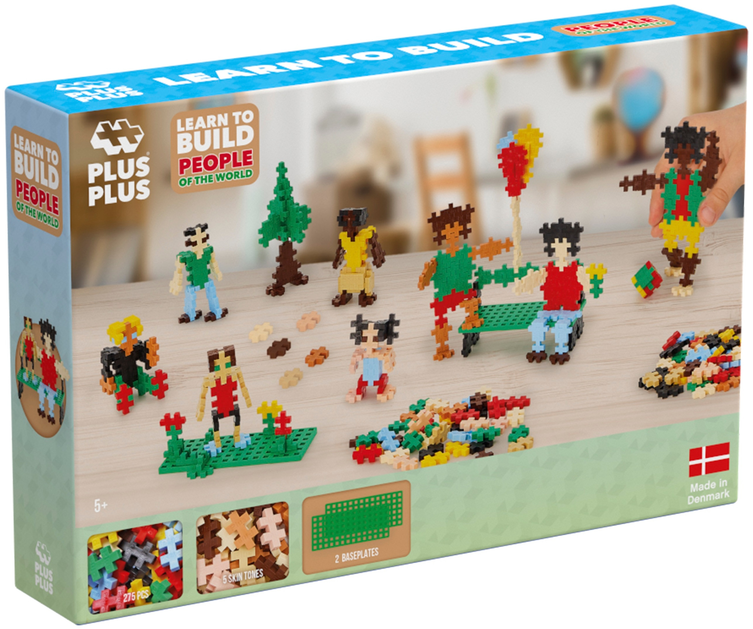 Zestaw zawierający 275 elementów i przewodnik