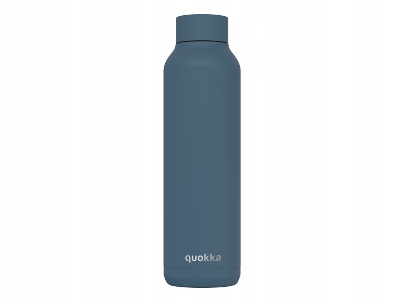 Quokka Solid - Butelka termiczna ze stali nierdzewnej 630 ml (Stone Blue)