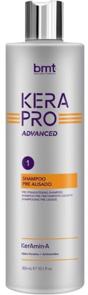 KATIVA BMT KERAPRO ADVANCED Pre Straightening Shampoo - Szampon wstępnie wygładzający włosy, 300ml