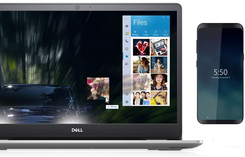Połącz swoje urządzenia za pomocą funkcji Dell Mobile Connect.