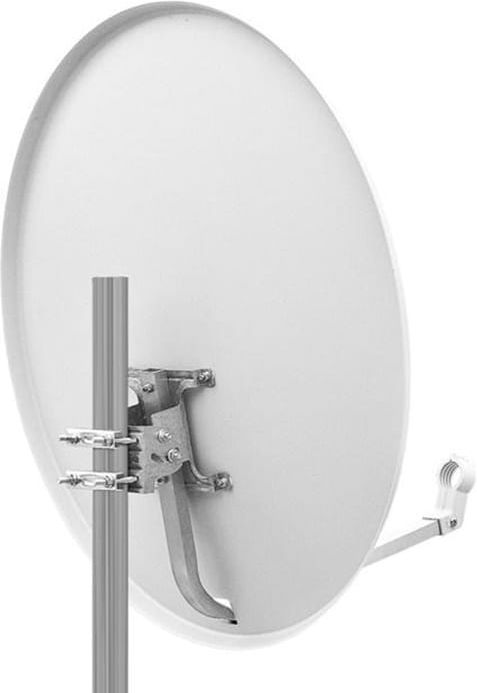 Czasza satelitarna 80cm widok od strony mocowania Czasza satelitarna 80cm widok od strony mocowania