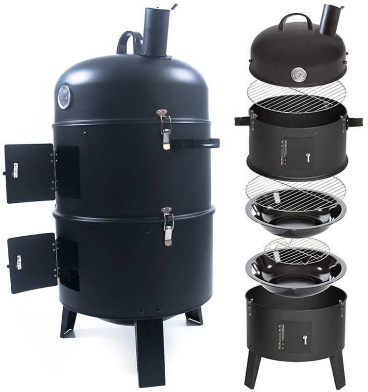 Grill ogrodowy i wędzarnia w jednym Q43G Grill ogrodowy i wędzarnia w jednym Q43G