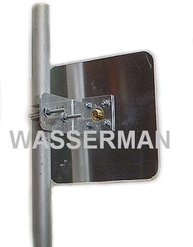 Antena mikropaskowa 2,4 GHz 17 dbi gniazdo N gold