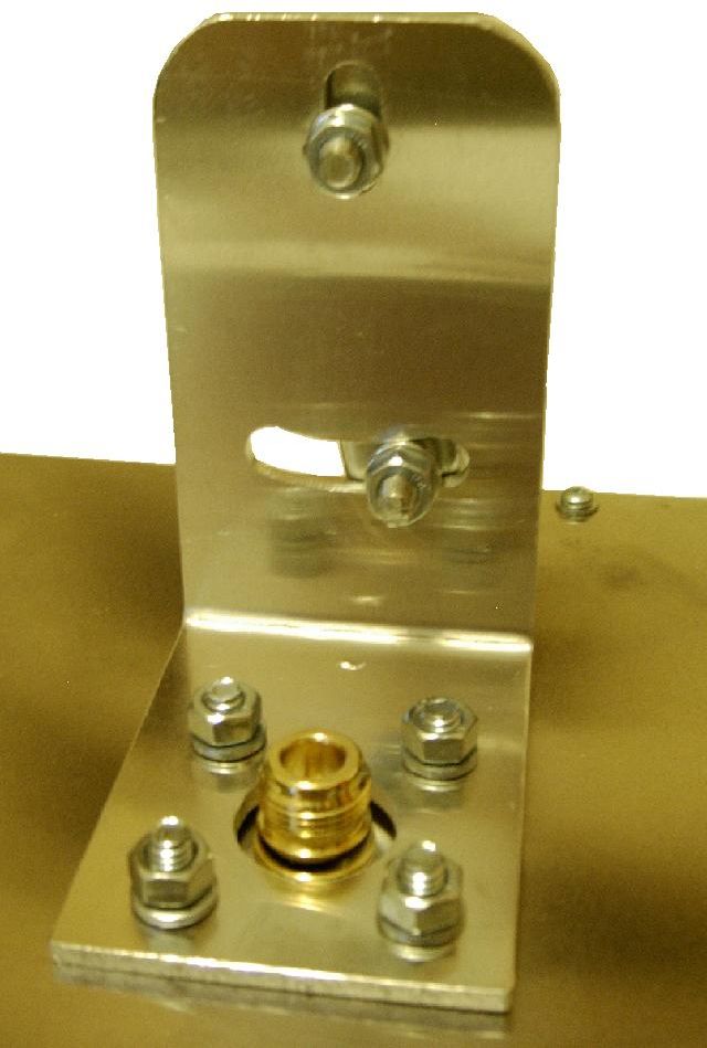 Antena mikropaskowa 2,4 GHz 17 dbi gniazdo N gold