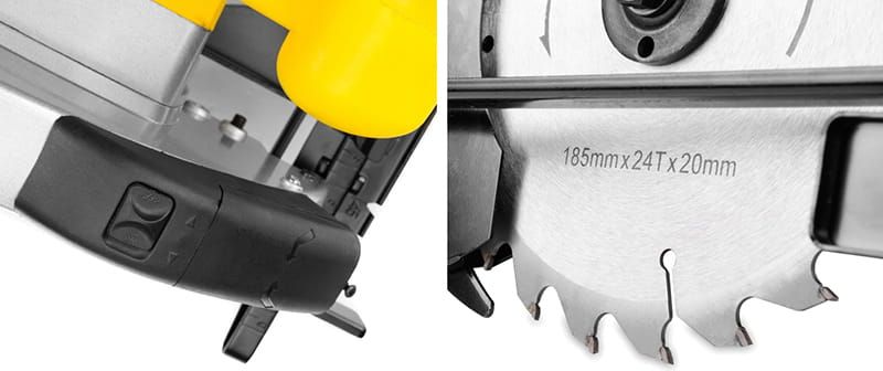 Pilarka Powermat PM-RPT-2200 z tarczą tnącą w zestawie Pilarka Powermat PM-RPT-2200 z tarczą tnącą w zestawie