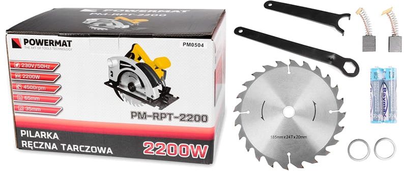 Akcesoria pilarki Powermat PM-RPT-2200 Akcesoria pilarki Powermat PM-RPT-2200