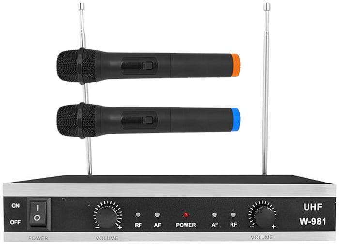 Dwa mikrofony bezprzewodowe LTC MIC02