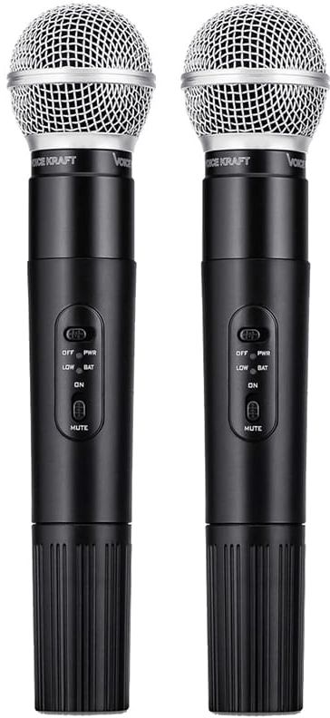 Dwa mikrofony bezprzewodowe Voice Kraft