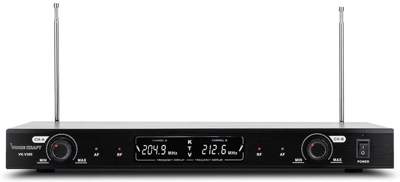 Stacja odbiorcza mikrofonów bezprzewodowych Voice Kraft VK-380