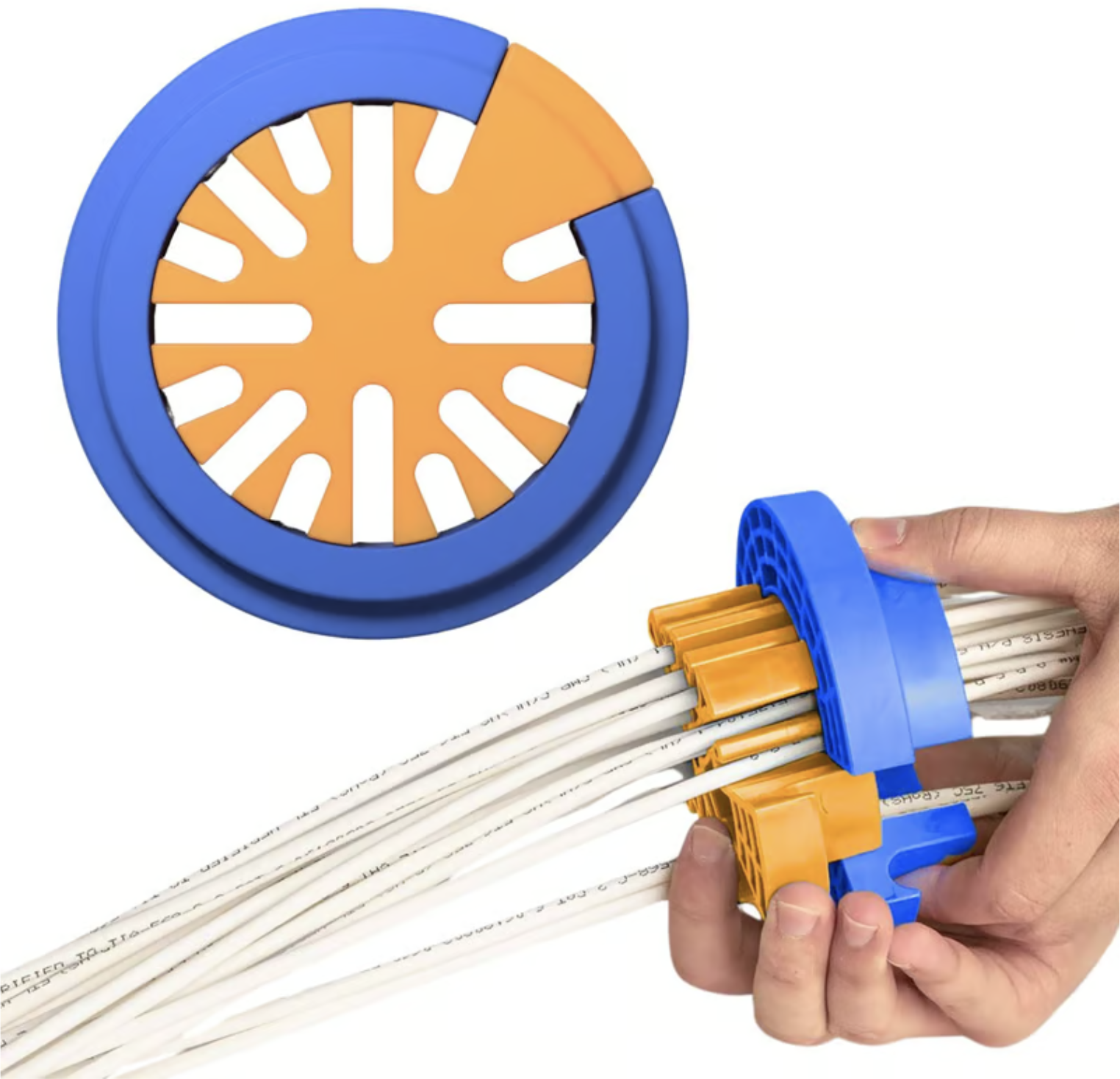 ORGANIZER WIĄZEK KABLI GRZEBIEŃ KABLOWY CZESAK DO KABLI – Idealne rozwiązanie do porządkowania kabli