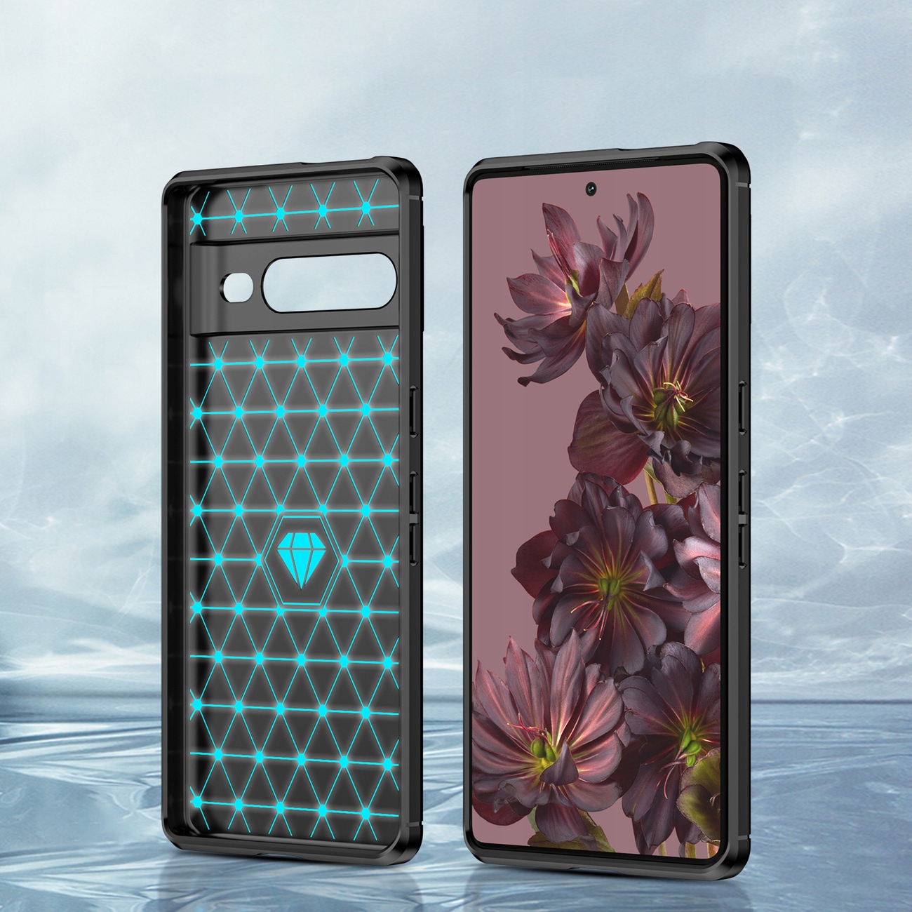 Wytrzymała konstrukcja Carbon Case – Idealne dopasowanie do Google Pixel 7 Pro