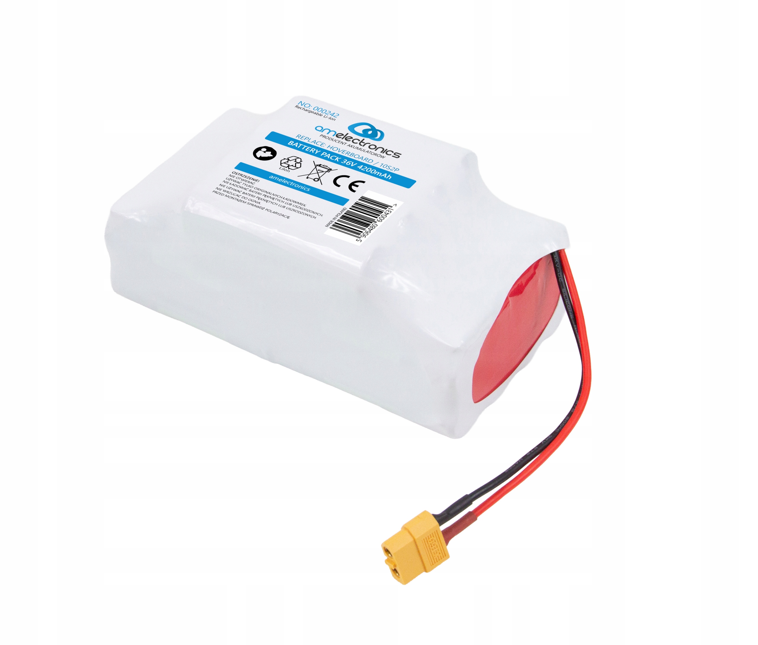 Bateria Aku Hoverboard Deska 36V 4,2Ah – Wydajność i niezawodność w jednym
