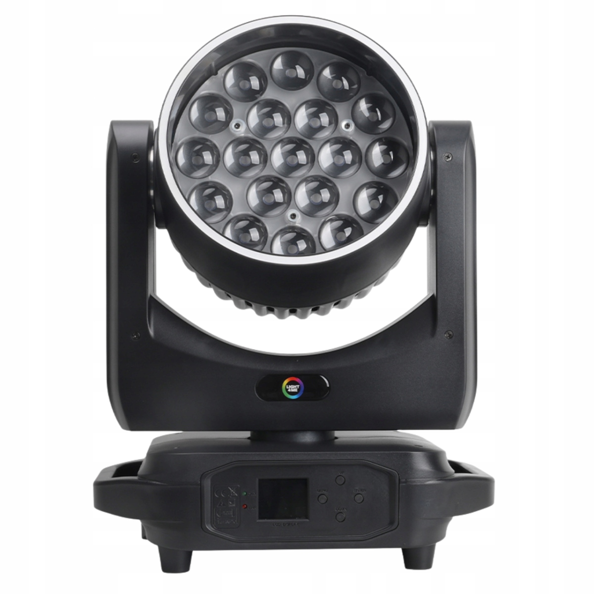 Dynamiczne źródło światła z 19 diodami LED 15W RGBW