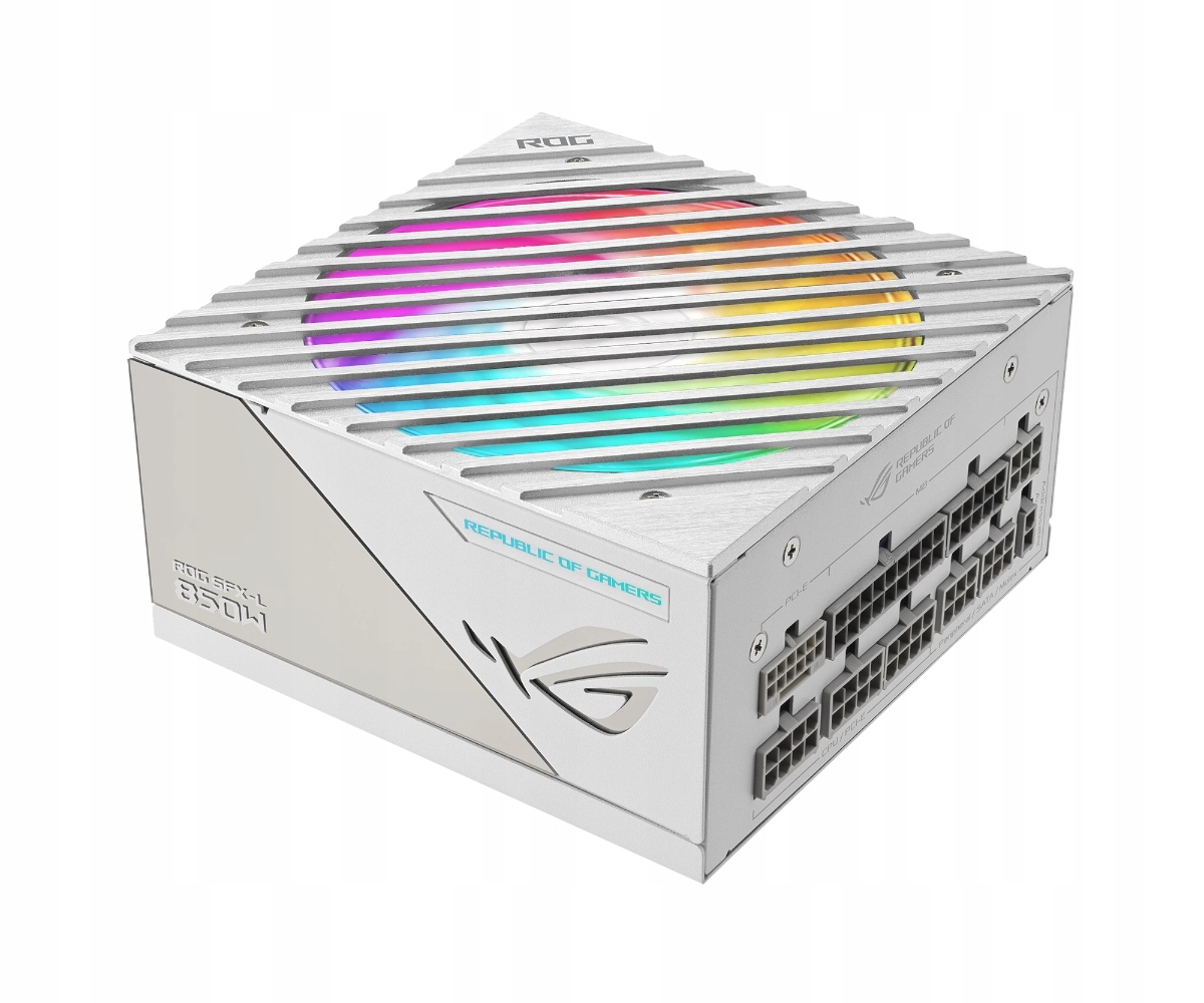 Zasilacz 850W ASUS ROG Loki SFX-L White Edition – Wydajność i styl w kompaktowej formie