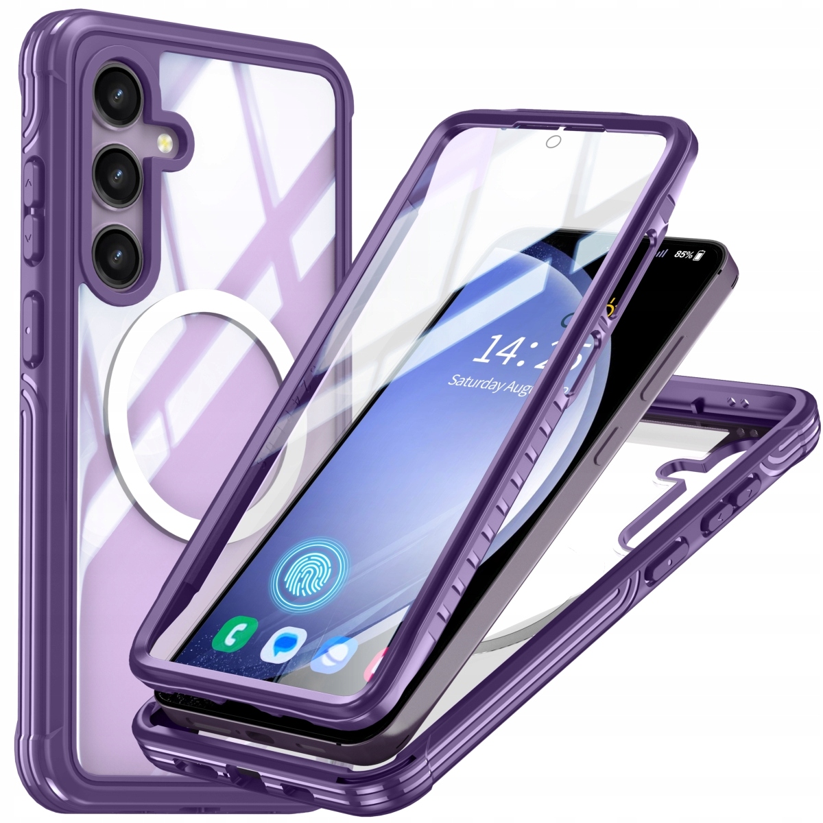 Etui pancerne Supero 360 MagSafe do Samsung Galaxy S24 – Pełna ochrona w eleganckim stylu