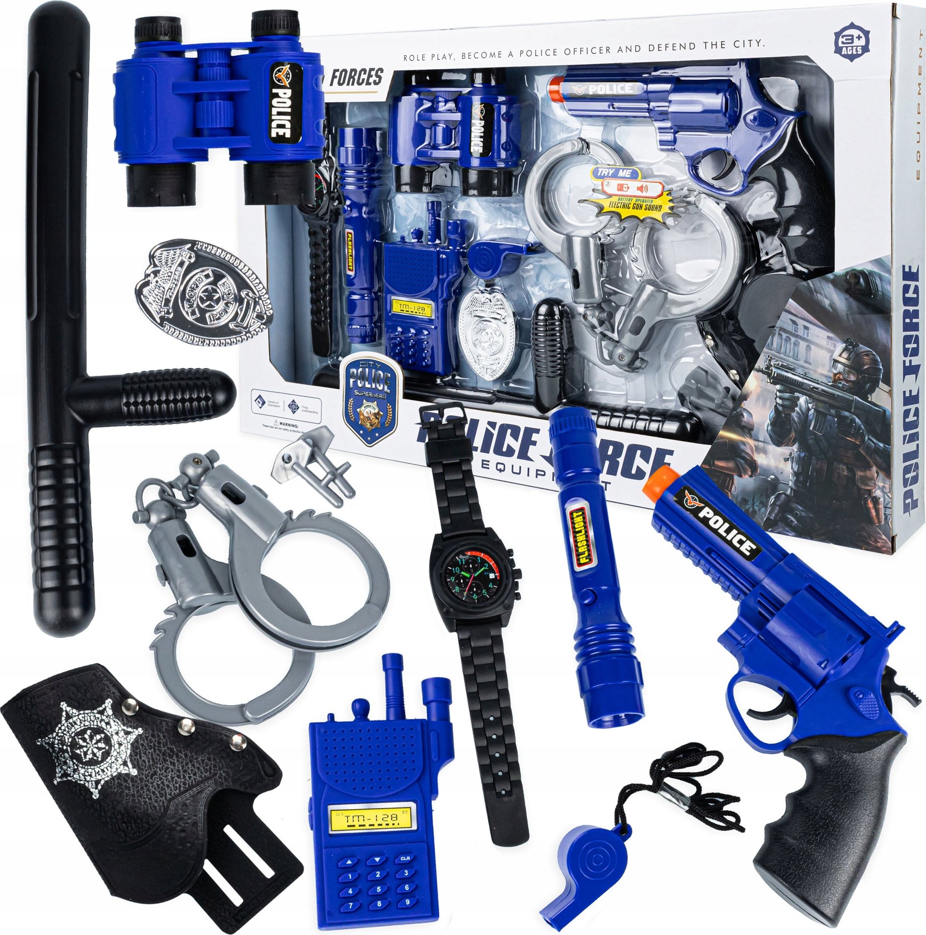 Strój Policjant Zestaw Dla Małego Policjanta – Wciągająca Przygoda w Roli Stróża Prawa