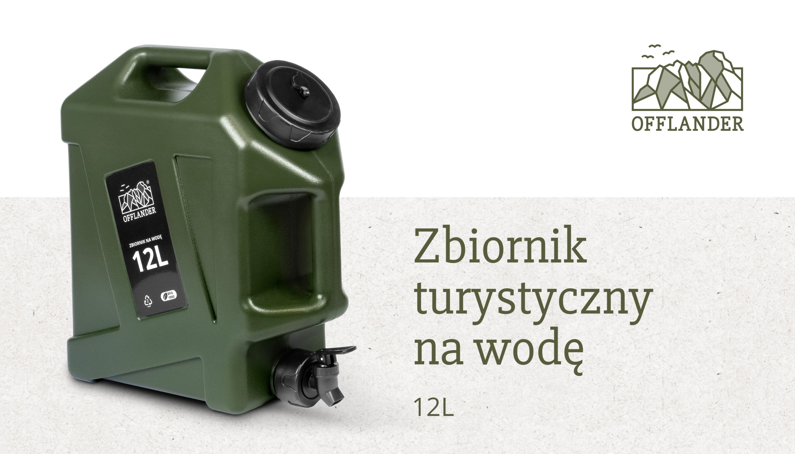 Wygodny kran do łatwego dozowania wody