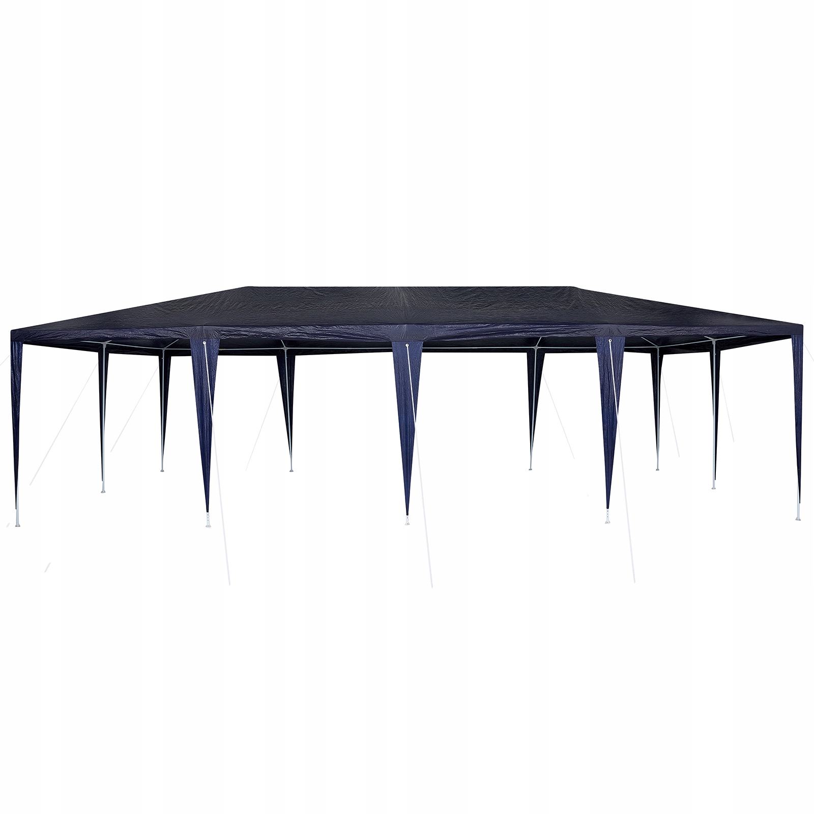 Namiot imprezowy vidaXL Niebieski 8x4 m PE – Idealny na każdą okazję