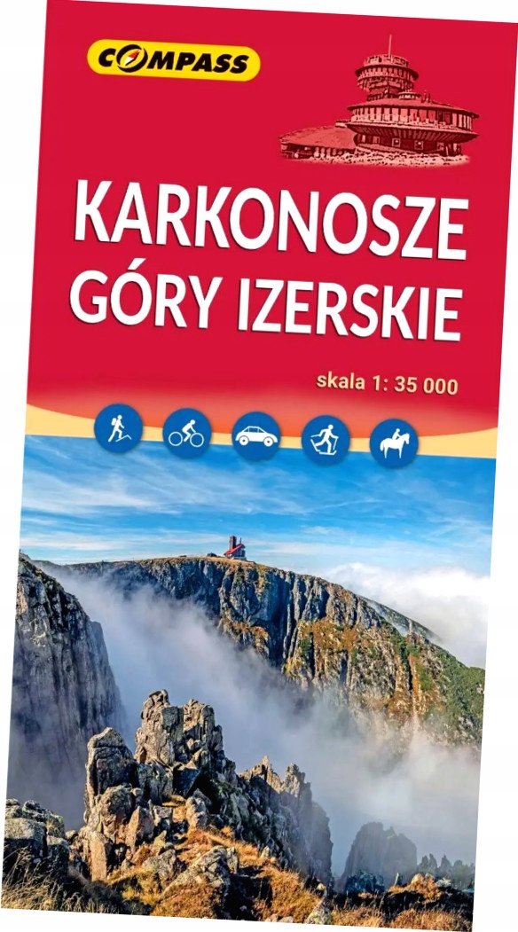 Mapa Turystyczna Karkonosze, Góry Izerskie 1:35 000 – Odkryj piękno Sudetów