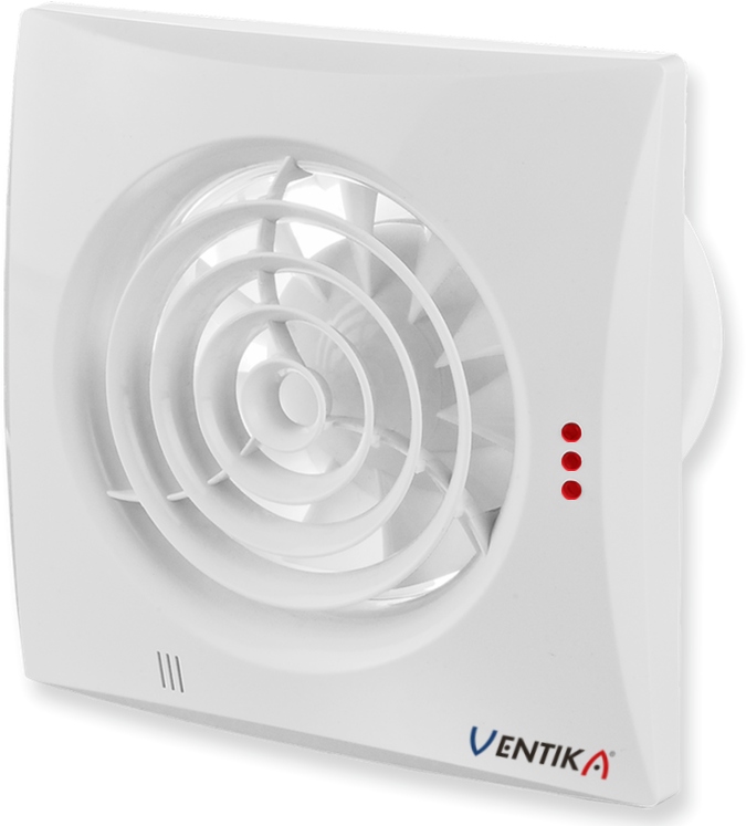 Wentylator Ścienny Biały Fi 100Mm Cichy Standard Echo D100Q – Idealne rozwiązanie do wentylacji