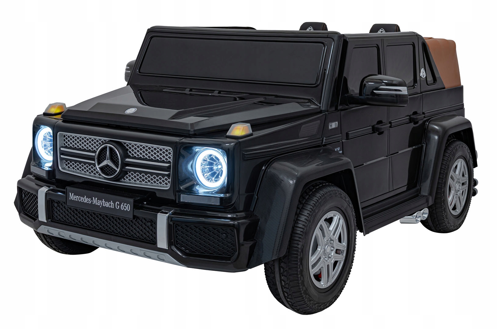 Pojazd Mercedes Benz MAYBACH G650 STRONG Czarny – Luksusowa zabawa dla dzieci