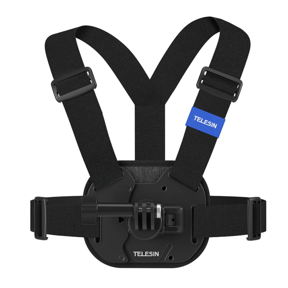 Telesin Quick Release Chest Mount – Idealne mocowanie dla Twojej kamery sportowej