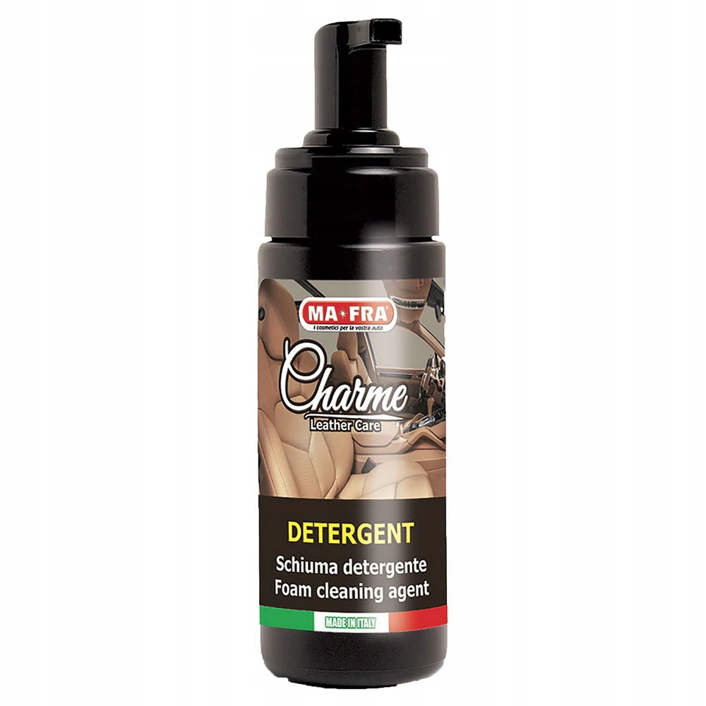 Pianka do czyszczenia skórzanej tapicerki Mafra Charme Detergent 150 ml – Skuteczna pielęgnacja skóry