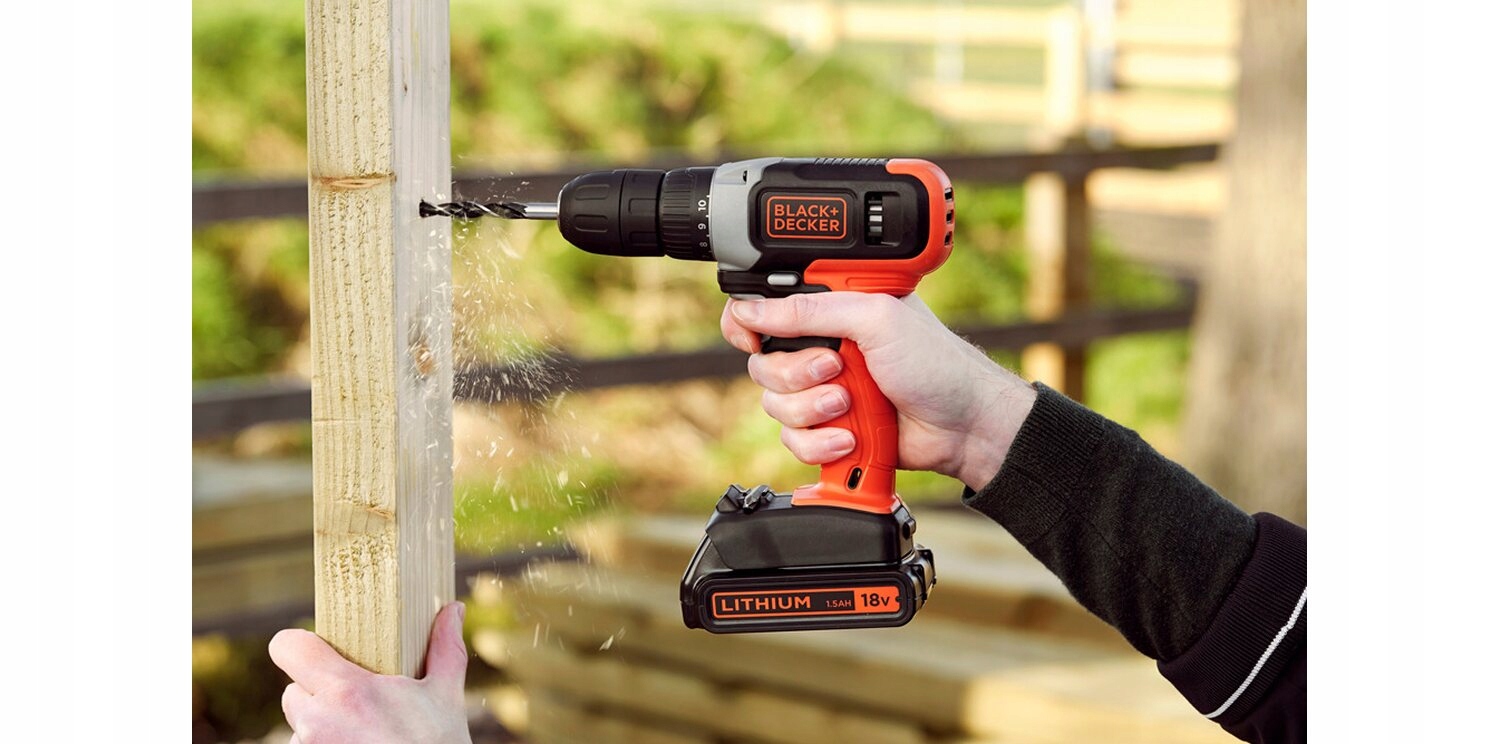 Maksymalne parametry wiercenia – 25 mm w drewnie i 10 mm w stali