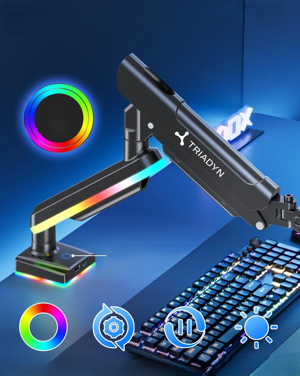 Nowoczesny design z podświetleniem LED RGB