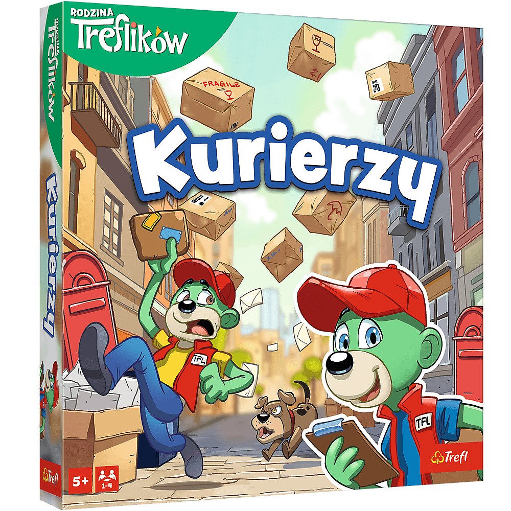 Gra KURIERZY – Zabawa z Rodziną Treflików