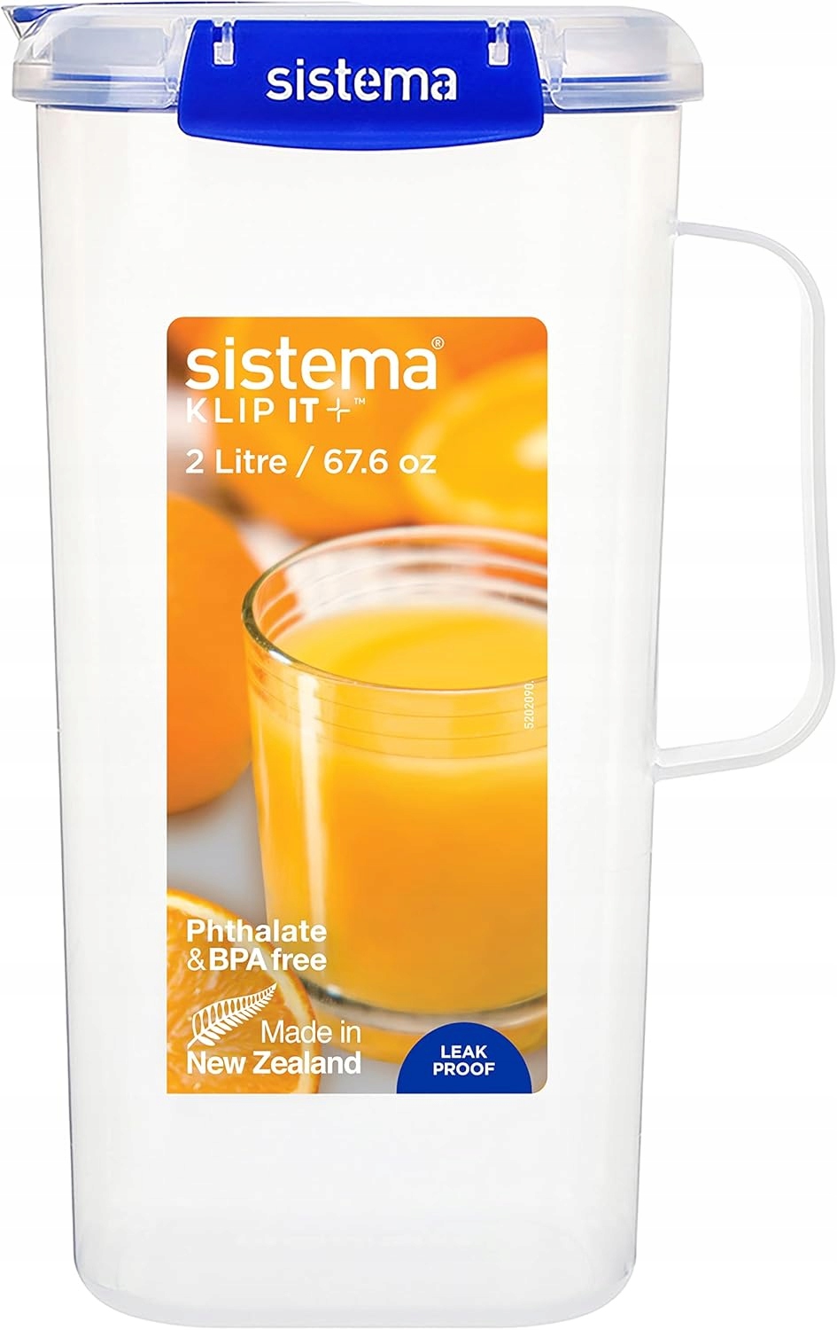 Sistema Juice Klip it Plus 2L – Idealny dzbanek do przechowywania napojów