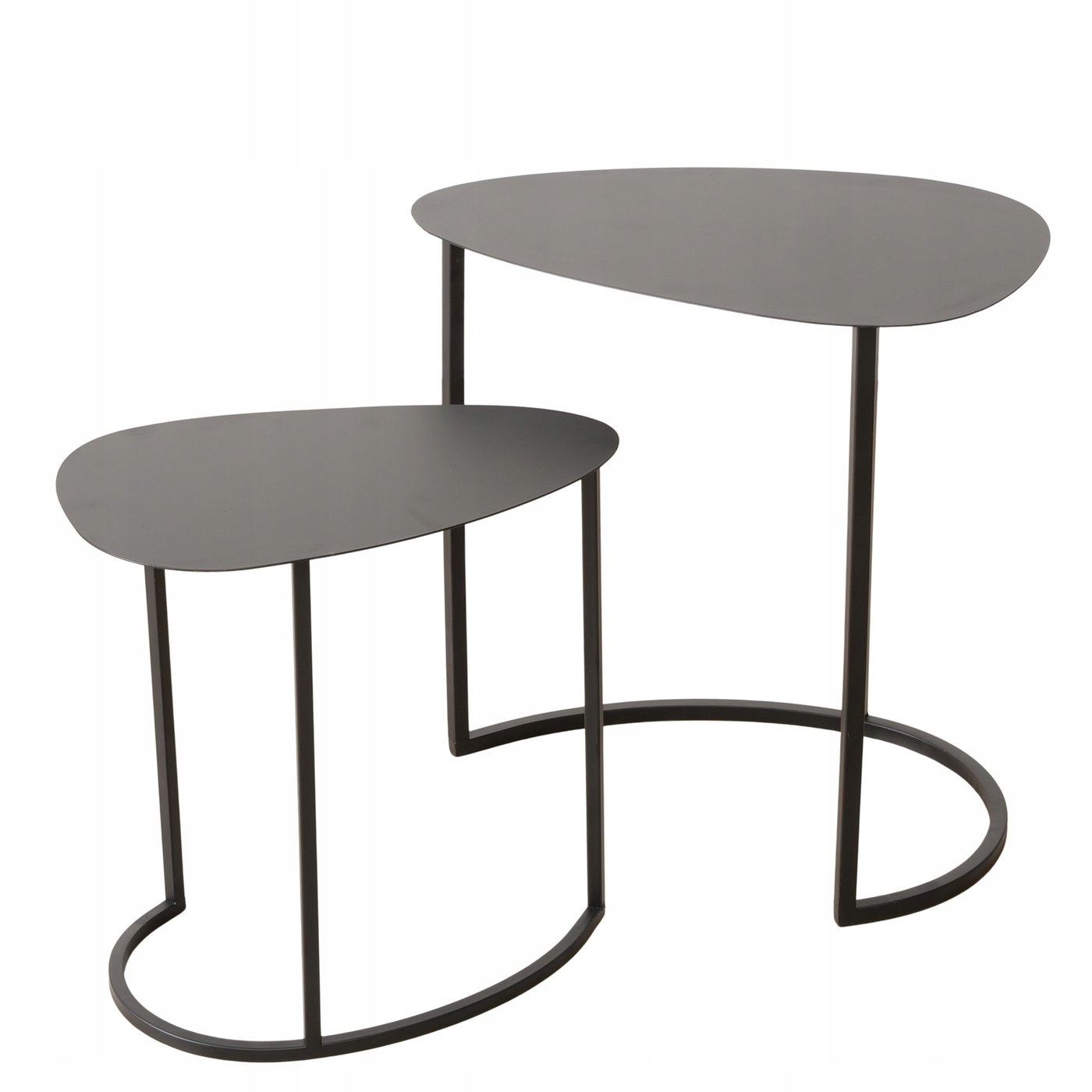 Zestaw dwóch stolików kawowych JERRY – Elegancja i funkcjonalność w Twoim wnętrzu