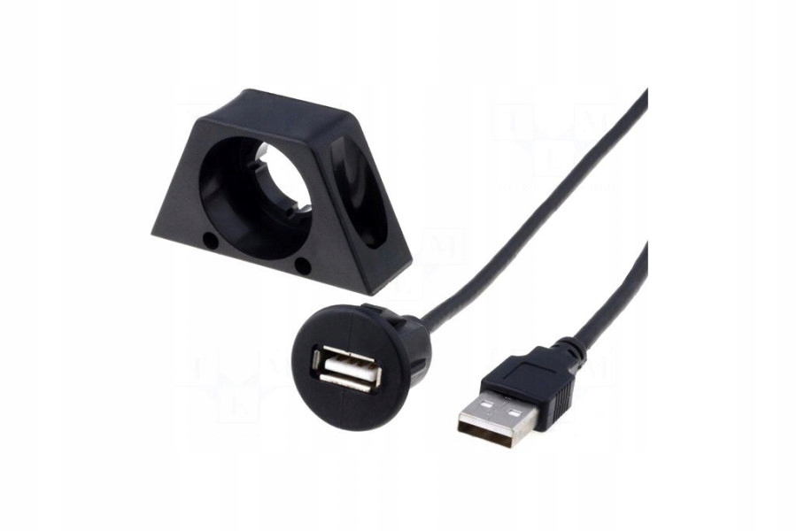 Goobay GOOBAY 10x USB 2.0 Hi-Speed Przedłużacz 60 cm – Wygodne połączenie USB