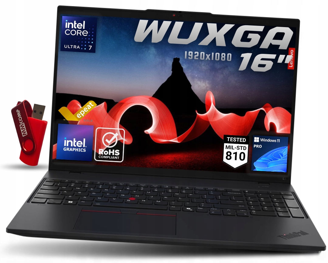 Laptop Lenovo ThinkPad L16 G1 – Idealny wybór do biura