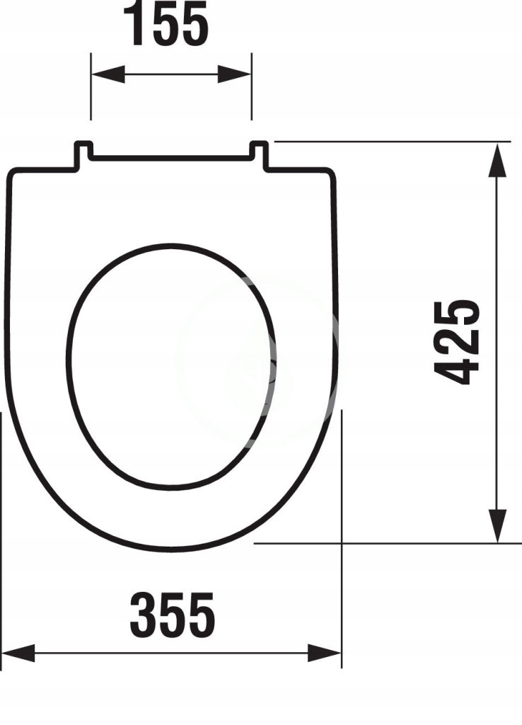 Wymiary deski: 355 x 425 mm